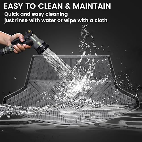 Miniatura 5 de Vanseno Tapete de carga compatible con Mazda CX-5 2013-2016, alfombrillas de carga de protección para todo tipo de clima, alfombrillas de TPE para