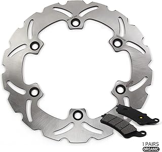 Kit de discos de freio traseiros e pastilhas de freio Arashi para Honda CBR1100XX 1997-2006 Acessórios de substituição de motocicleta 1998 1999 2000 2001 2002 2003 2004 2005