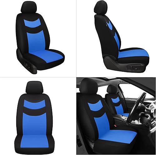 Miniatura 3 de Fundas universales de asiento de automóvil para asientos delanteros funda de asiento delantero de automóvil fácil de instalar transpirable y lavable