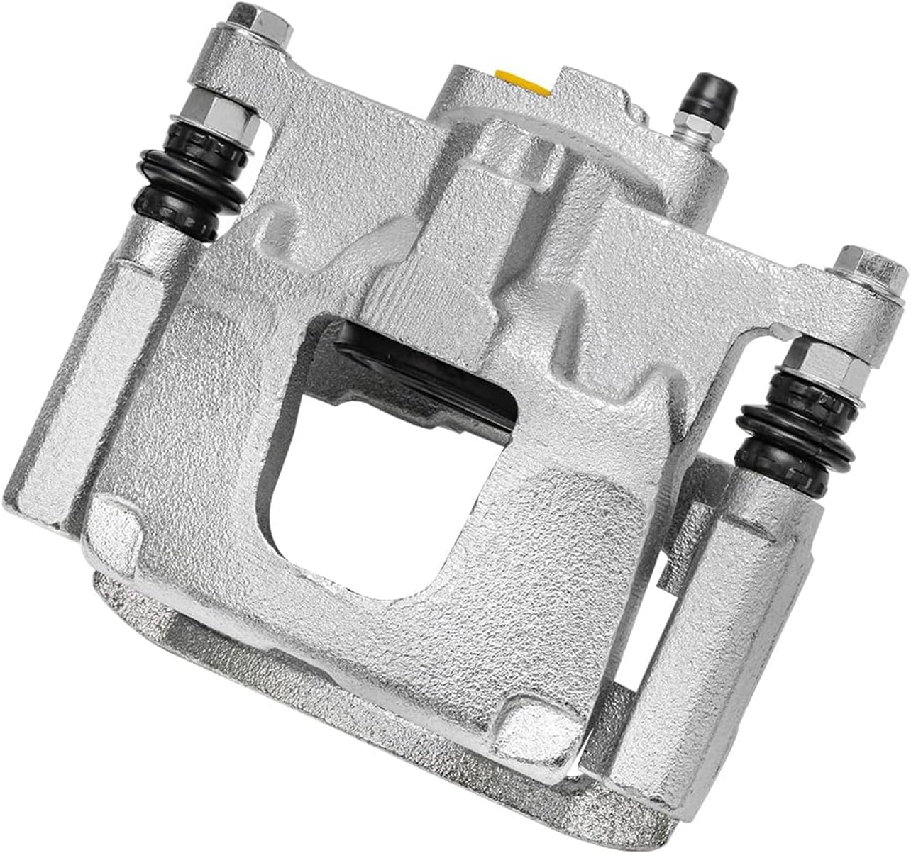 Detroit Axle - Rear Brake Calipers with Brackets Replacement for 2008-2012 Jeep Liberty, 2007-2011 Dodge Nitro - 2pc Set