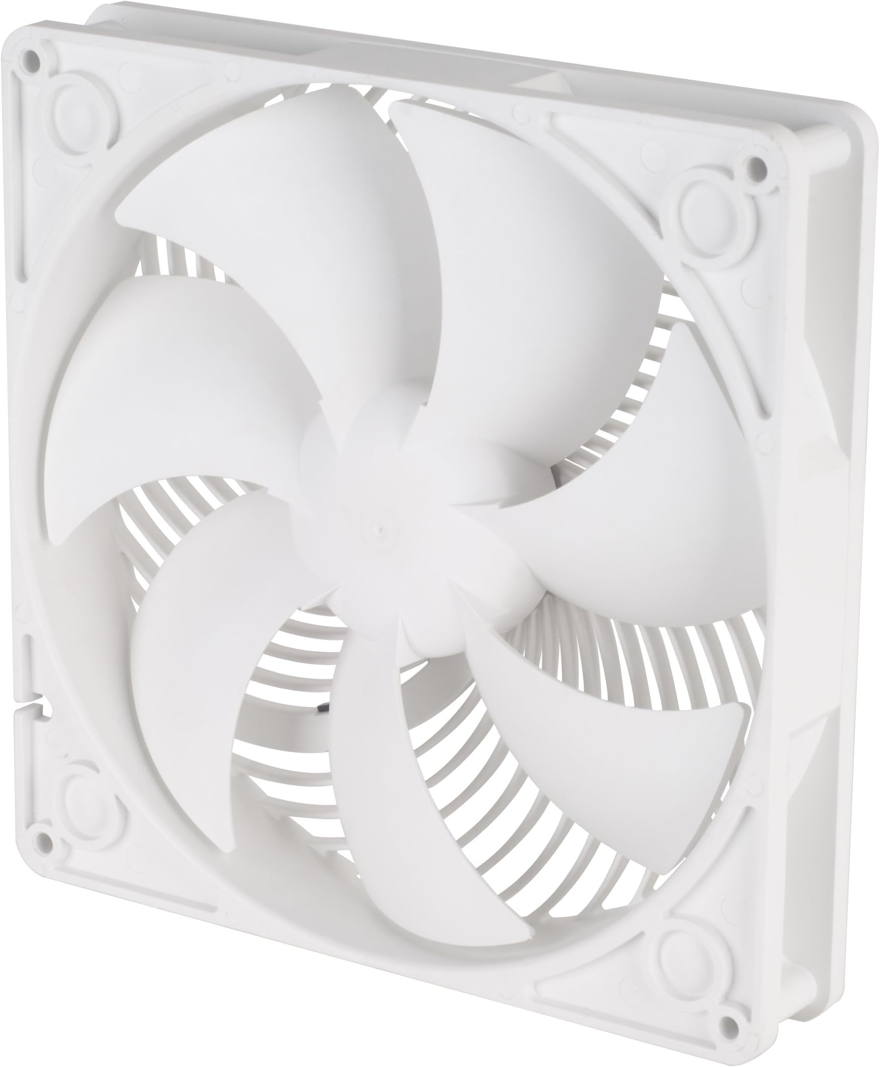 SilverStone SST-AP182 - 180mm Air Penetrator Computer Case Cooling Fan, High Airflow, 3.2cm, White, Desktop Compatible