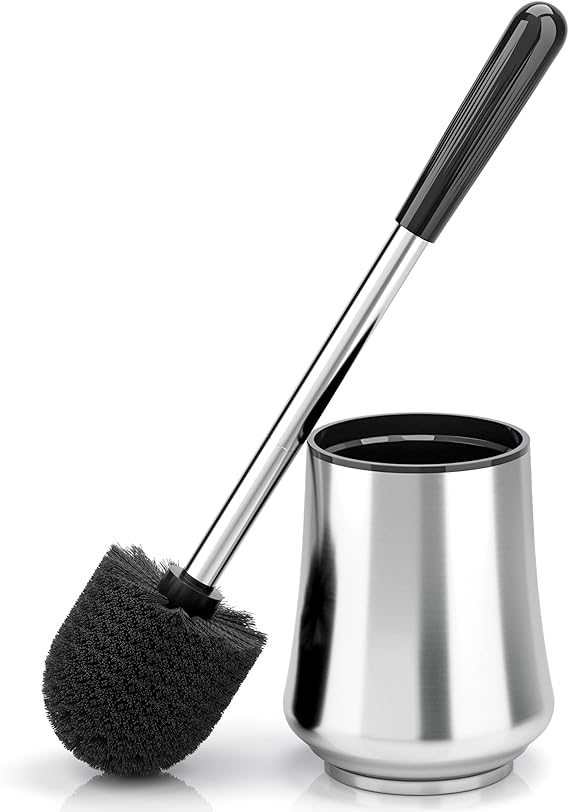 Toilet Brush and Holder Stainless Steel