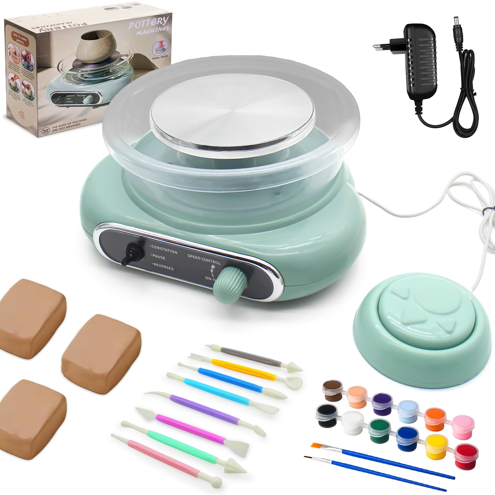 fisca Mini-Töpferscheibe, 4,7
