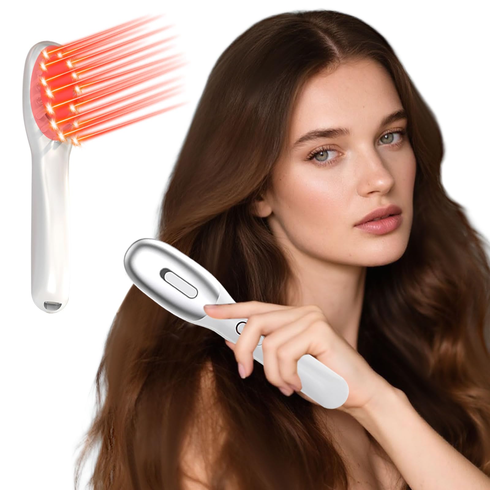 Red Light Therapy for Hair Growth Scalp Massager Hair Growth Comb Red Light Comb Devices