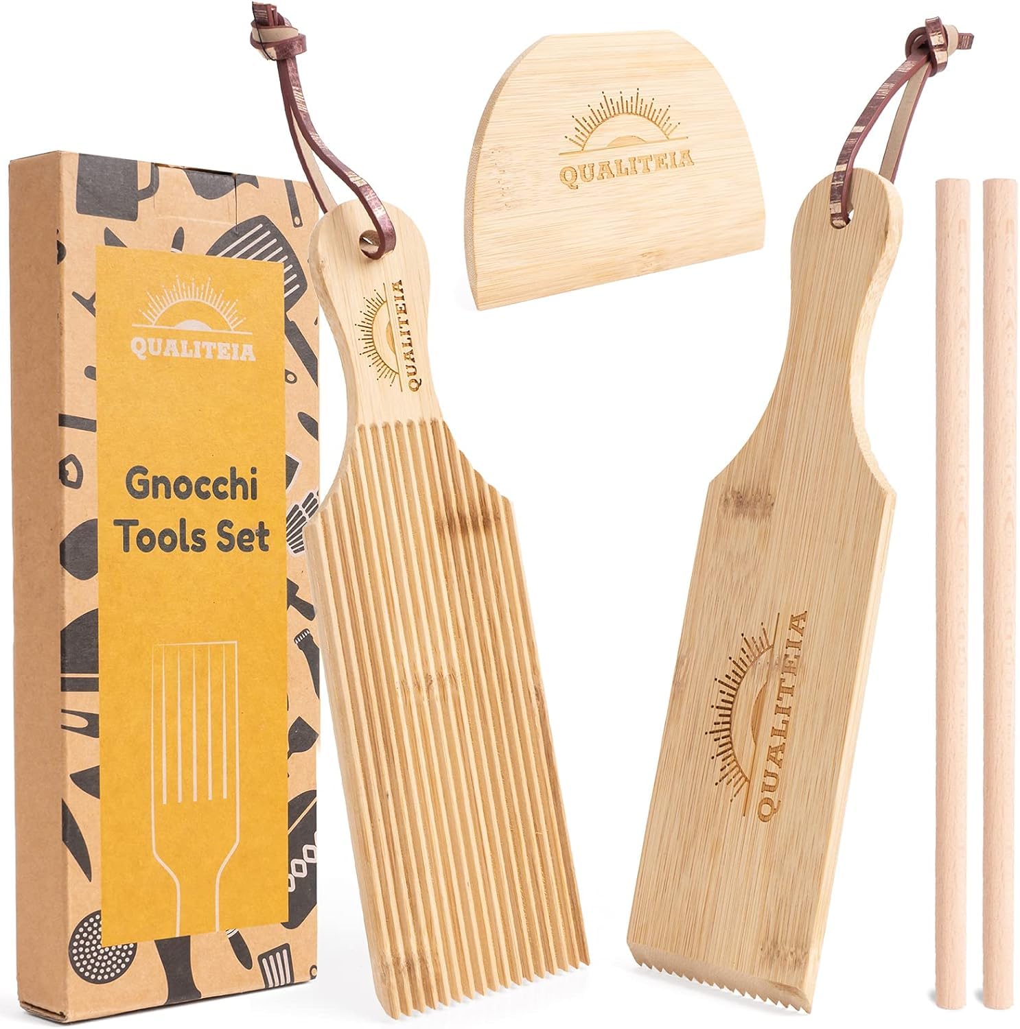 Gnocchi Board Set Bamboo