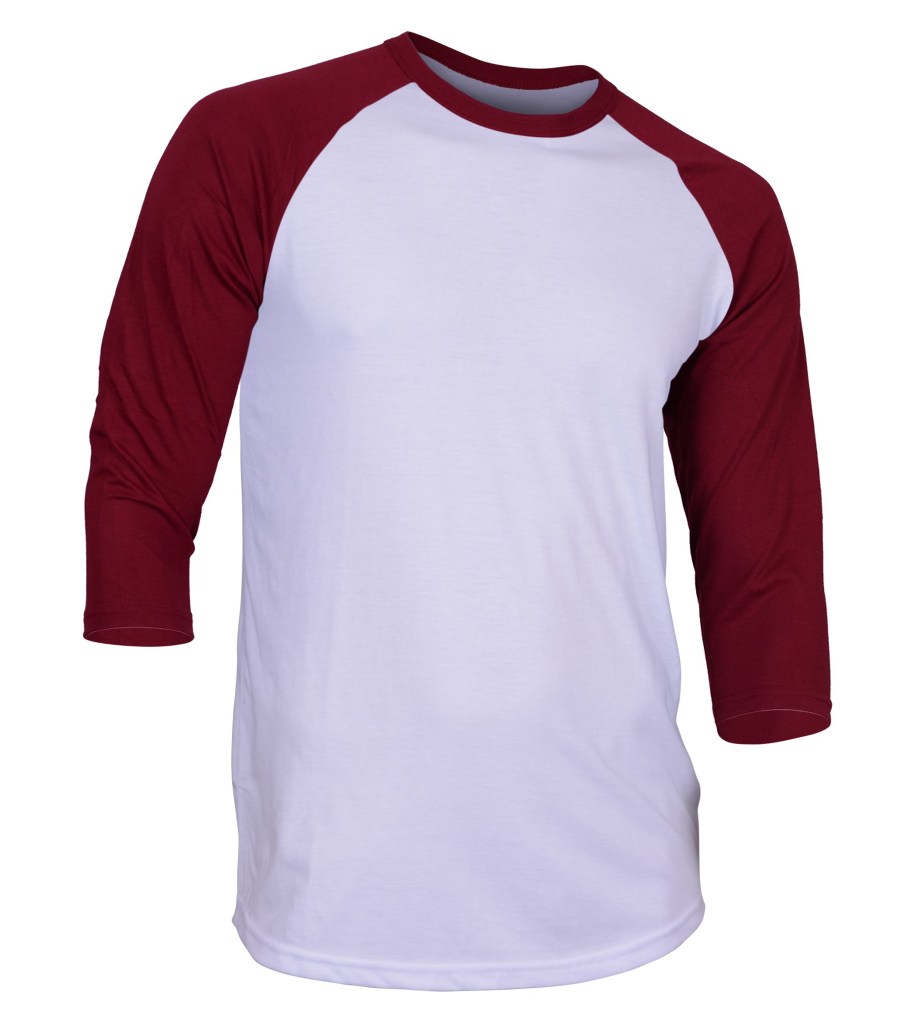 Dream USA Men's Casual 3/4 Sleeve Baseball Tshirt Raglan Jersey Shirt