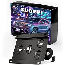 Tow Hook Adapater No Drill Front Grille License Plate Mounting Bracket Holder Compatible with Mercedes-Benz AMG S Class 2014-2020;-Benz S Class 2014-2020