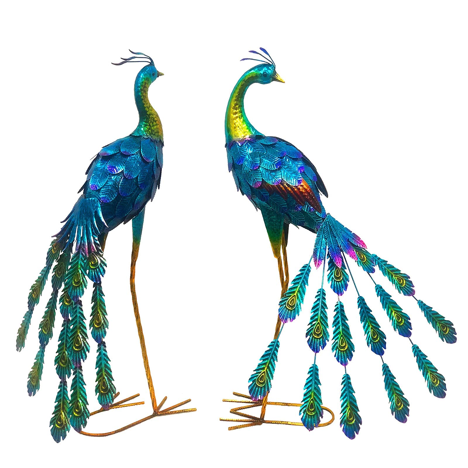 Gartenfigur Pfau