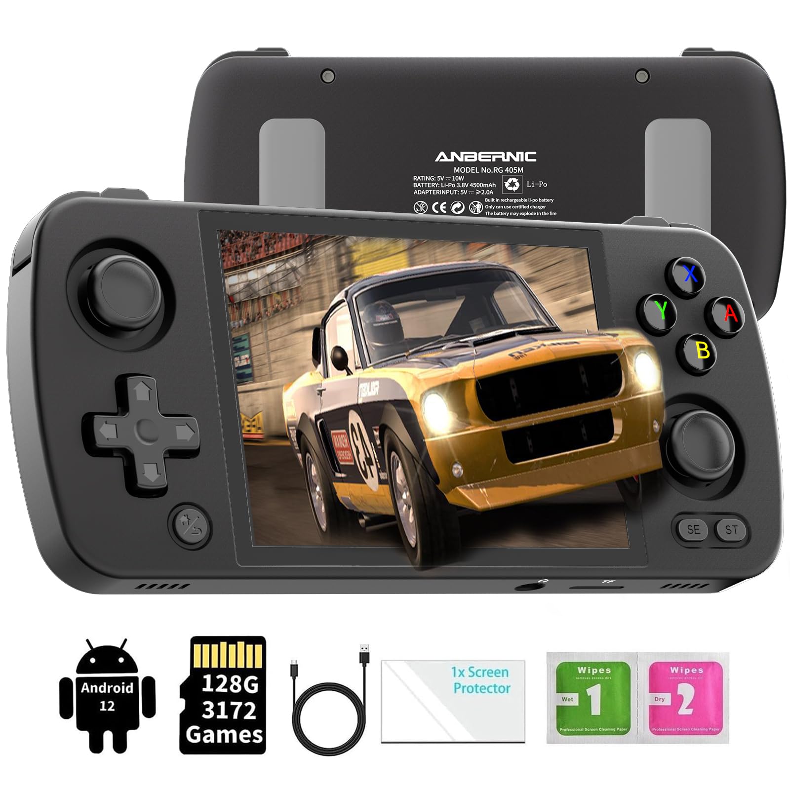 Amazon.com: GiipGoop RG405M Portable Game Console Retro Handheld