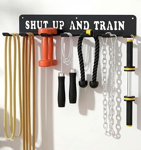 WIPHANY Home Gym Accessories Organization Storage Rack Equipment For Home