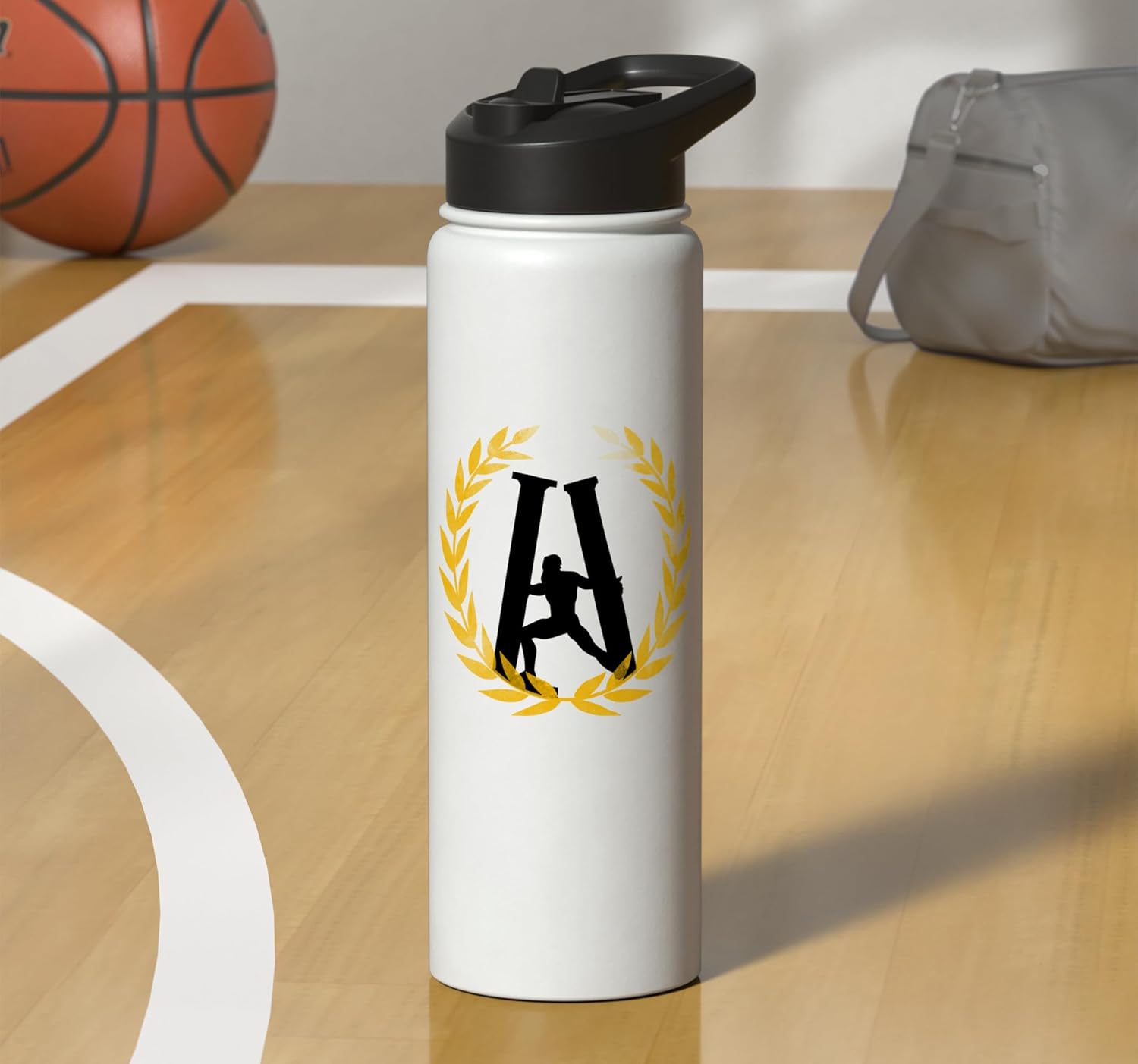 The Pillars of Hercules Stainless Steel Insulated Water Bottle