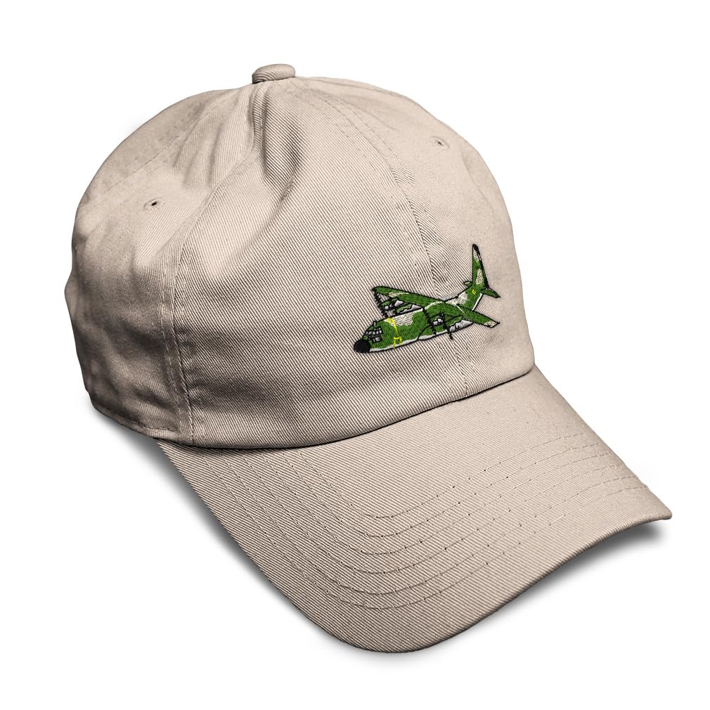 Custom Soft Baseball Hat Embroidered Dad Hat C-130 Hercules Embroidery Men & Ladies Baseball Cap Cotton