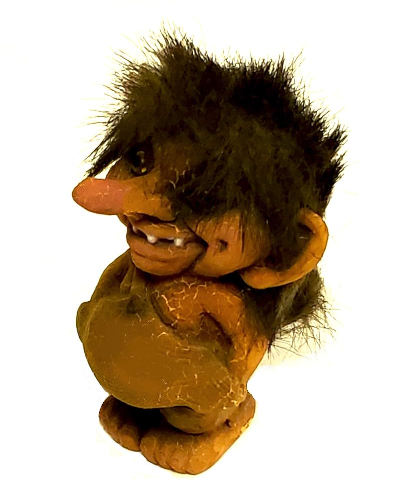 Nyform トロール人形　troll 帽子の子 Nyform トロール人形 troll 帽子の子