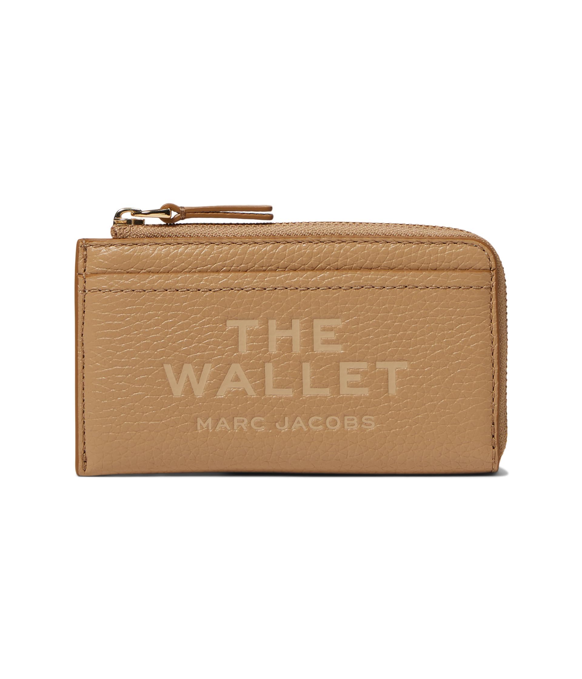 Marc Jacobs Women's   Beige The Top Zip  Wallet in Size 13, BrandAlley