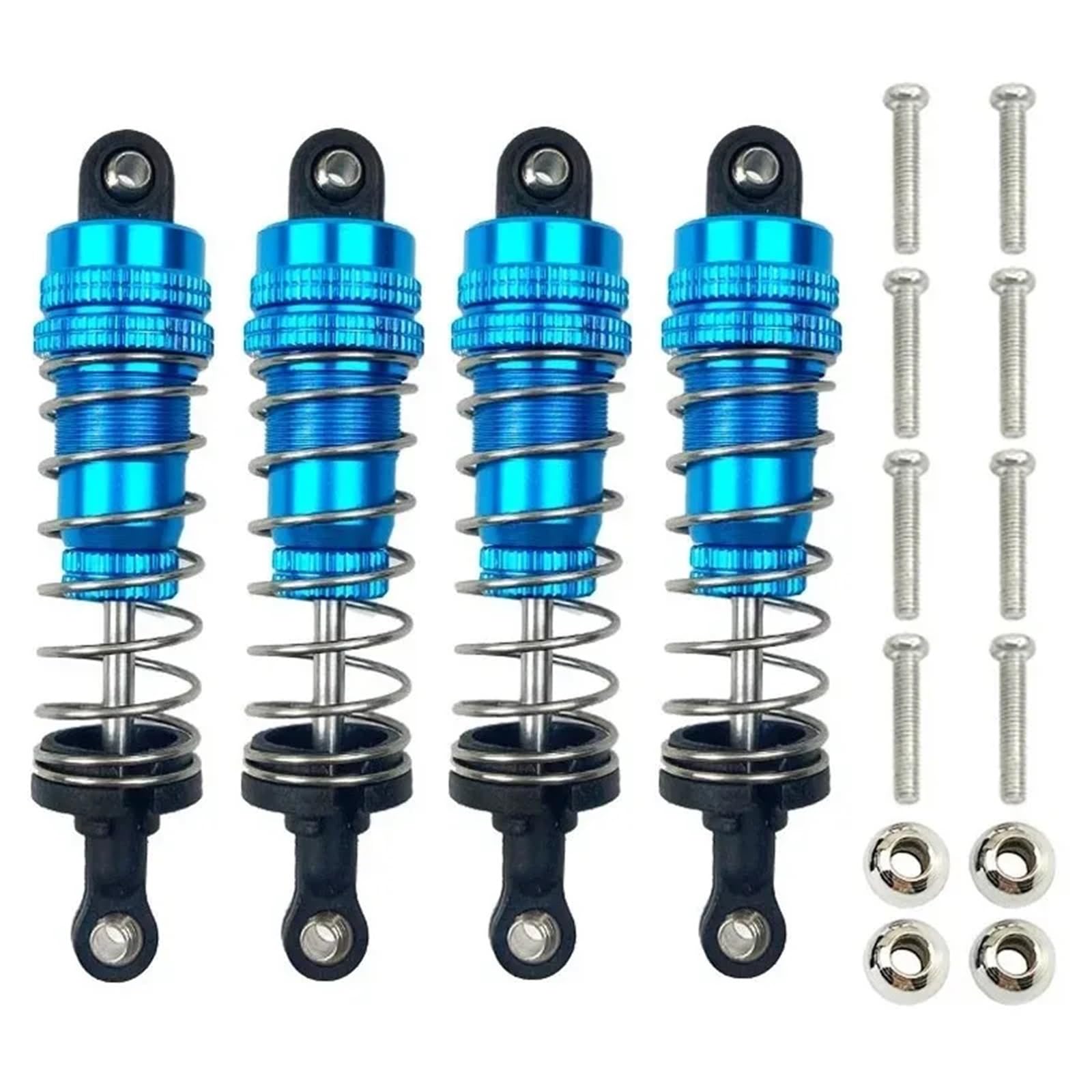 Für Wltoys 144001 144002 144010 124007 124008 124016 124018 124019 RC Auto Upgrade Teile Metall Stoßdämpfer Öl Dämpfer RC Autoteile Zubehör