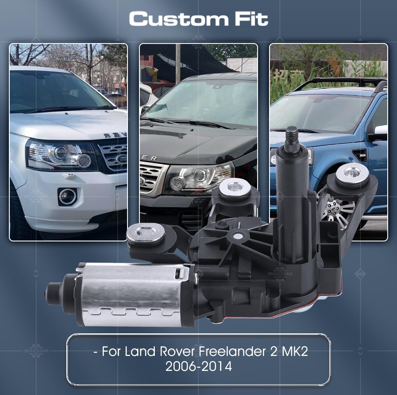 Freelander 2 Rear Rear Window Wiper Motor Parts Rear Window Wiper Motor (2006-2014) - OEM Replacement ...
