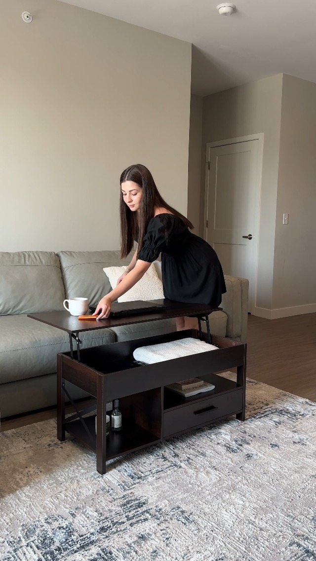 Amazon.com: WLIVE Lift Top Coffee Table, 39