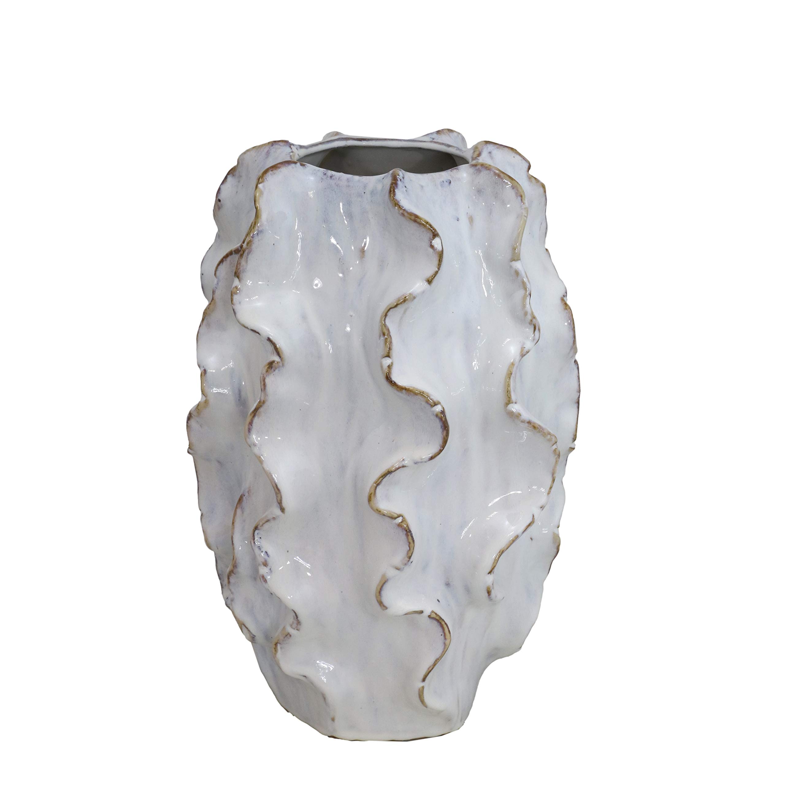 IMPORT Collection Filmore vase, White