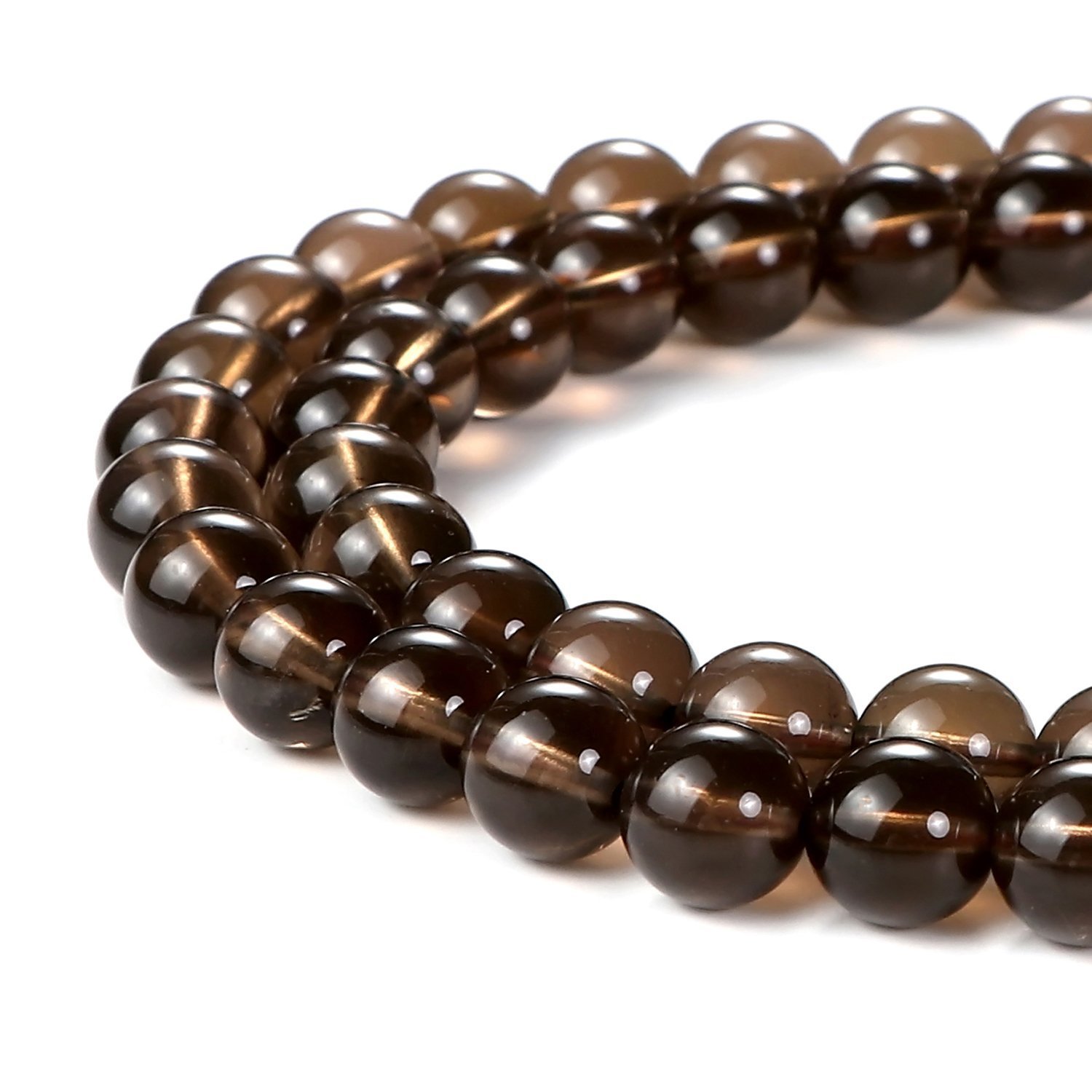 Genuine Golden Obsidian Beads for Jewelry Making Gemstone Semi Precious Stone Round 10mm Strand 15"(36-38pcs) — view 54