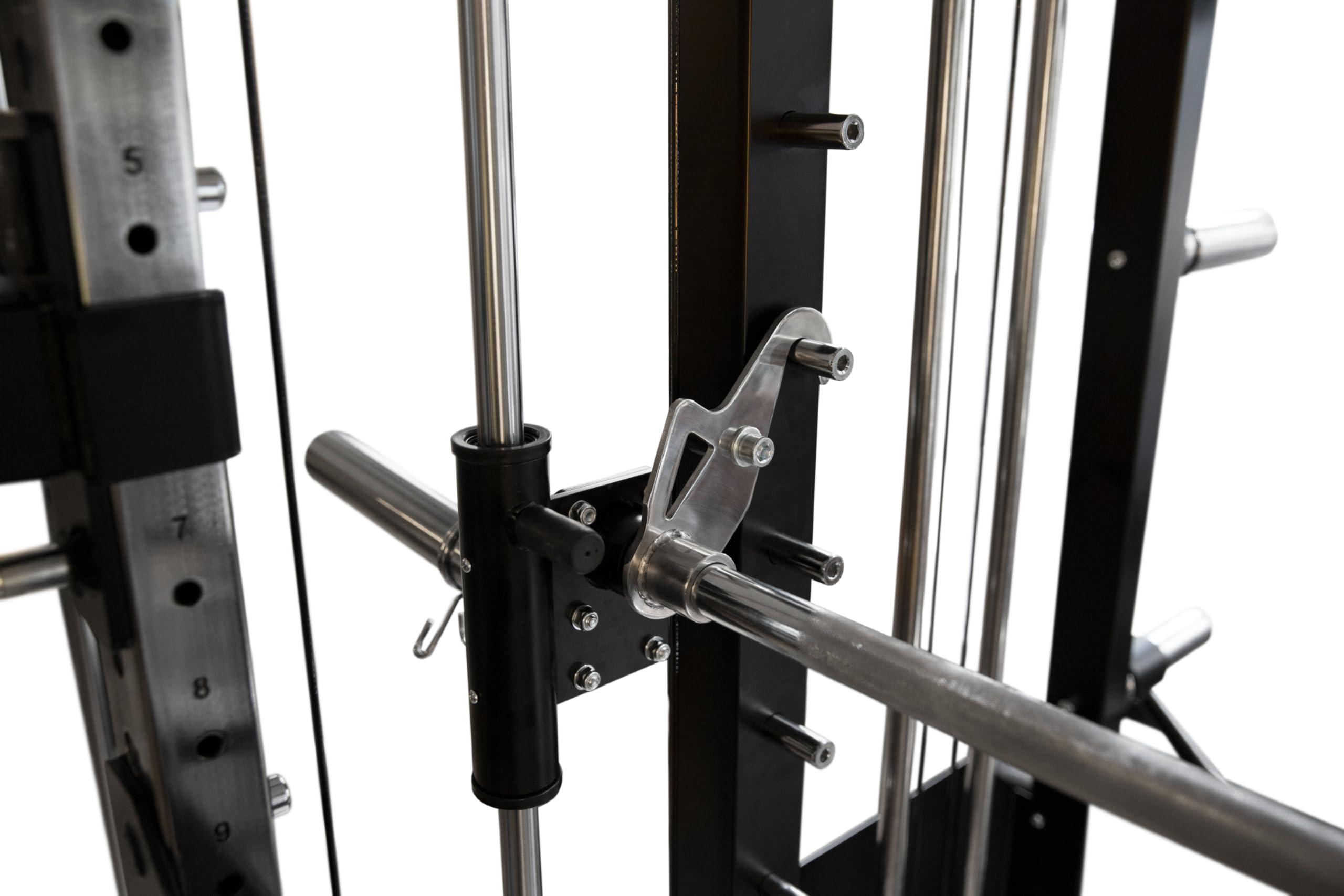 Newton- CSR1000- Homegym - Multistation Powerrack avec Barre guidée