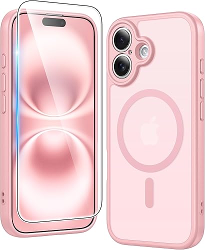 Miniatura 14 de Fntcase Funda para iPhone 15 Plus y 14 Plus de 6.7 pulgadas, magnética, a prueba de golpes de grado militar, antiamarilleo, delgada, protectora