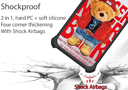 Miniatura 2 de jioeuinly Kalley Black 3 Case Compatible with Kalley Black 3 Phone Case Cover with Tempered Glass Screen ProtectorRing SupportSilver Reflect Light