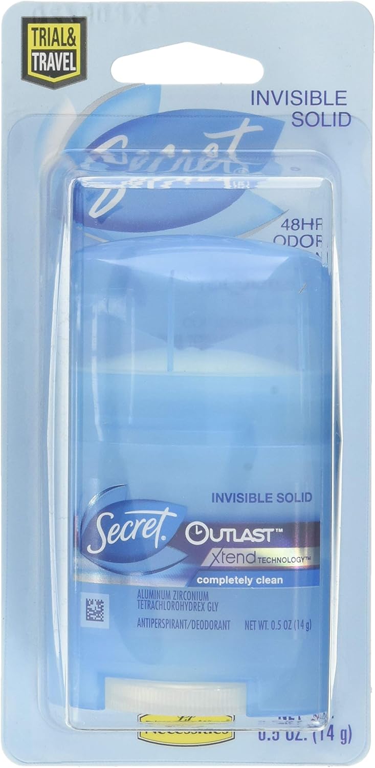 Secret Deodorants for Women 0.6 oz/Bottle, 4 Ea by Lil