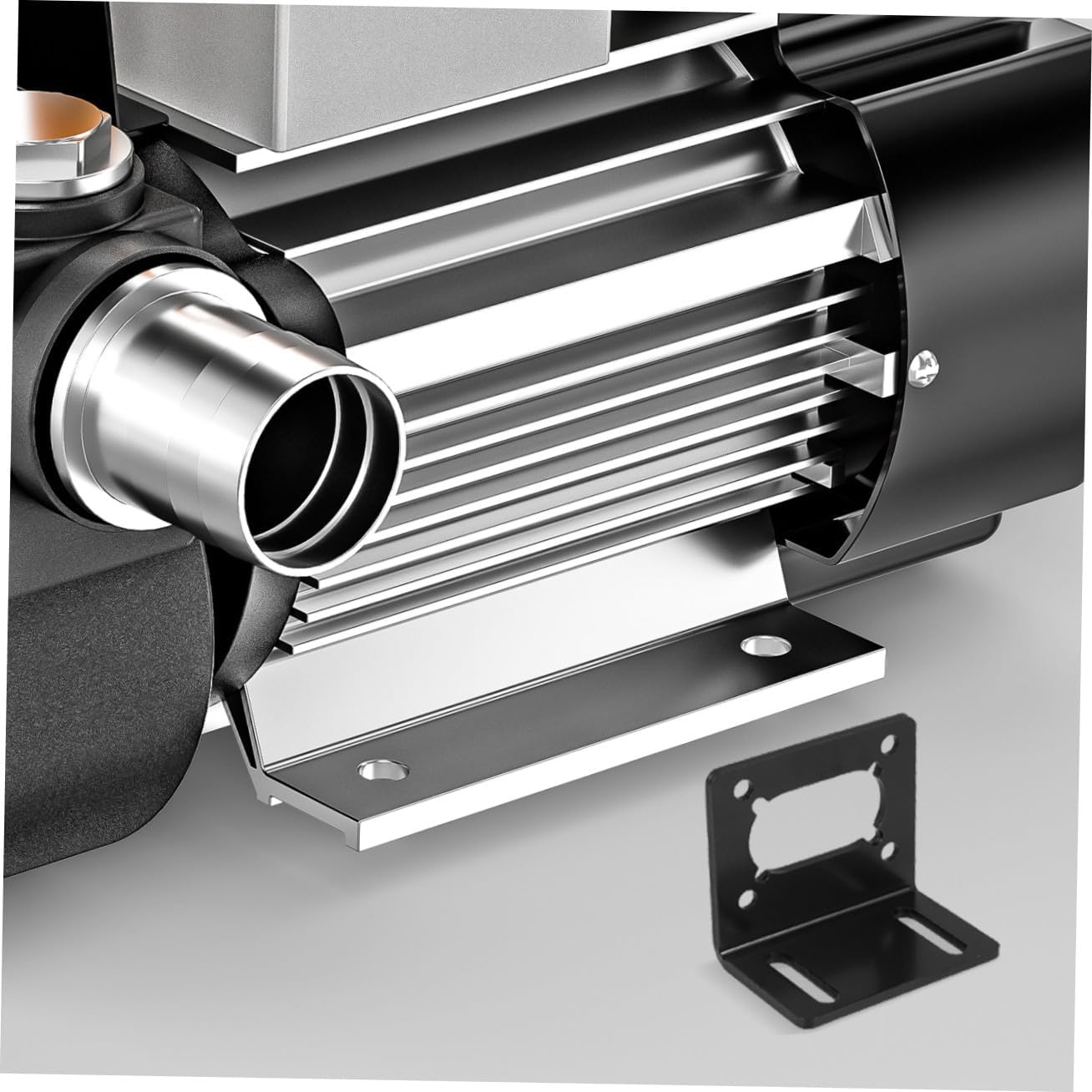 HOMSFOU Motor Mounting Bracket for Gear Motor with Fixed Base Sturdy Mount Holder Suitable for Industrial and DIY Applications