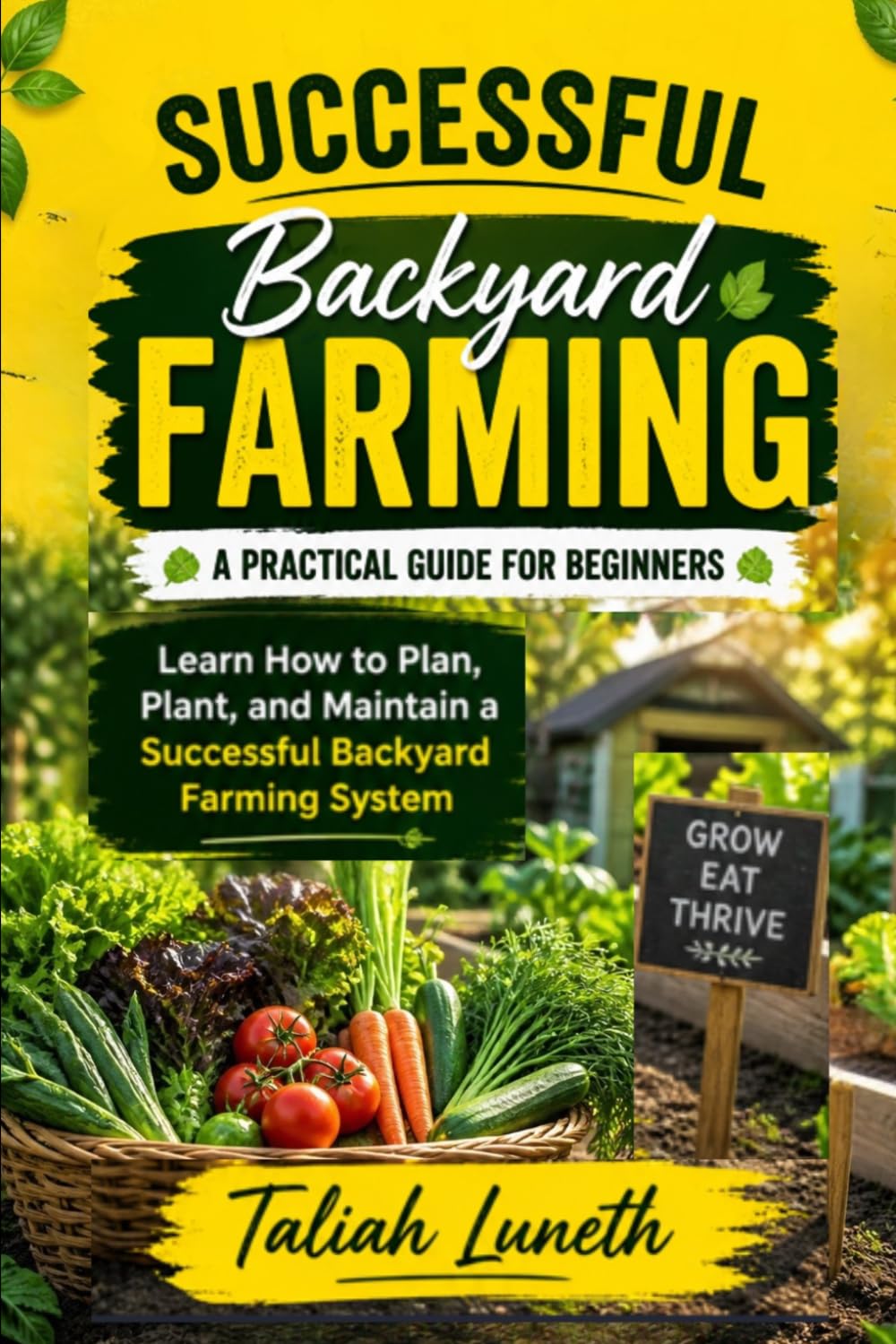 Successful Backyard Farming: A Practical Guide for Beginners: Learn How to Plan, Plant, and Maintain a Successful Backyard Farming System