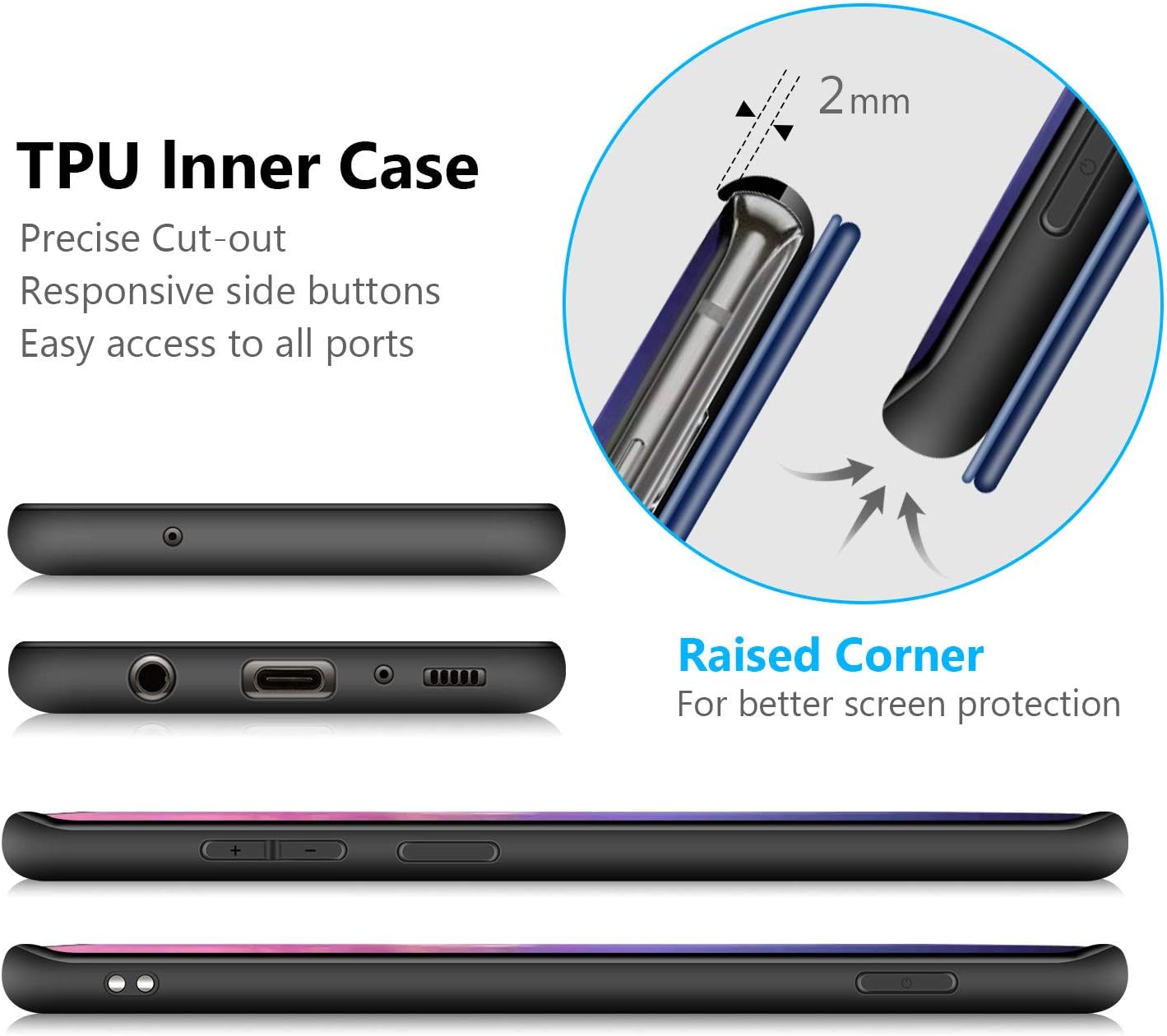 OCASE Galaxy S10 Case [ Card Slot ] [ Kickstand ] [TPU Shockproof Interior ] Leather Flip Wallet Case for Galaxy S10 Devices (Blue)