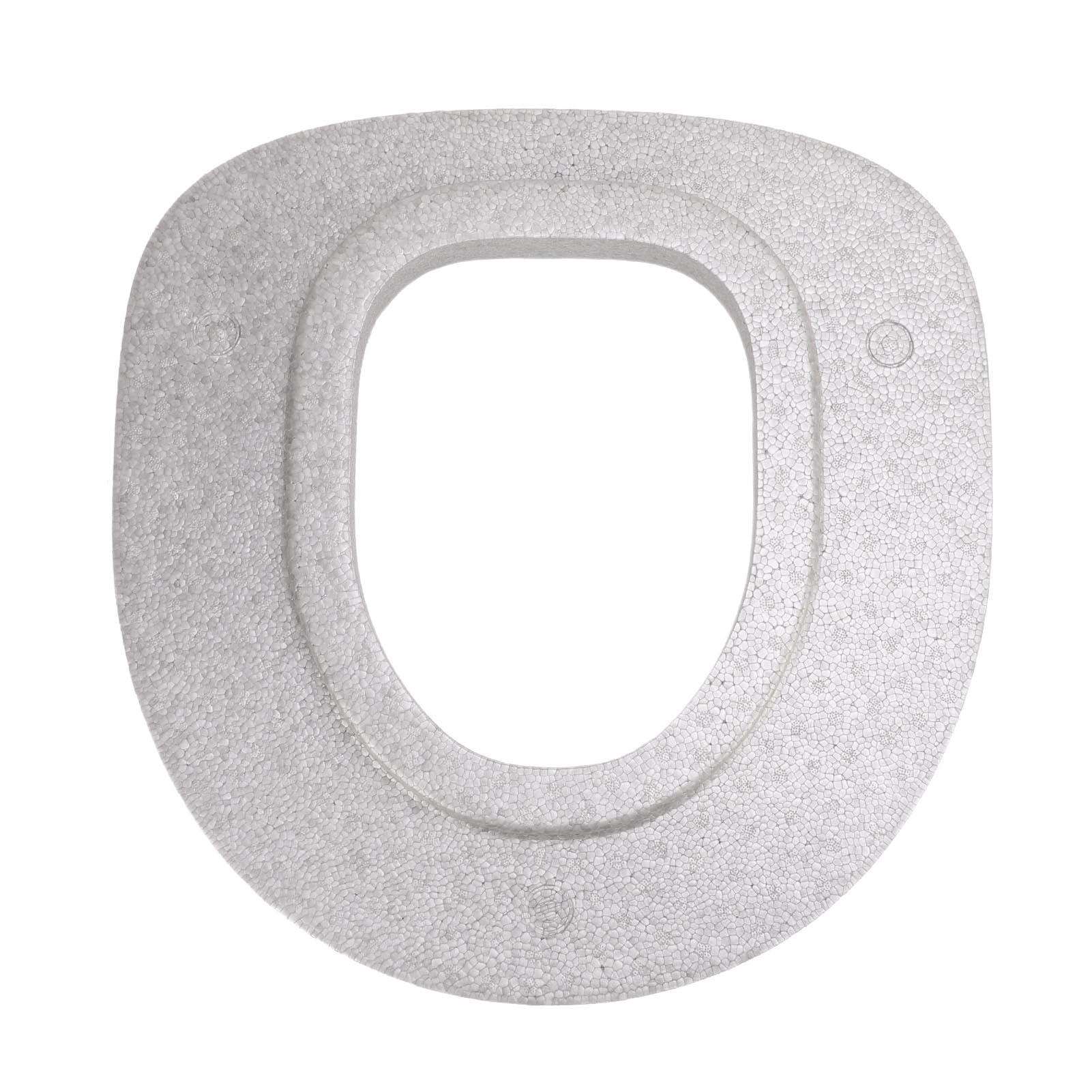 Luocute Cuscino per WC Rialzato, Cuscino per WC Rialzato Imbottito Comodo, Misura Universale, per Anziani, Donne Incinte e Persone con mobilità Limitata, Texture Morbida e Confortevole