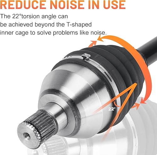 Miniatura 2 de Eje CV trasero izquierdoR-ight de 64 pulgadas para Can-Am Maverick X3 TurboTurbo RMAXMAX Turbo (Non XMRXRS) 2017-2022, Maverick X3 Turbo XMRXRCMax