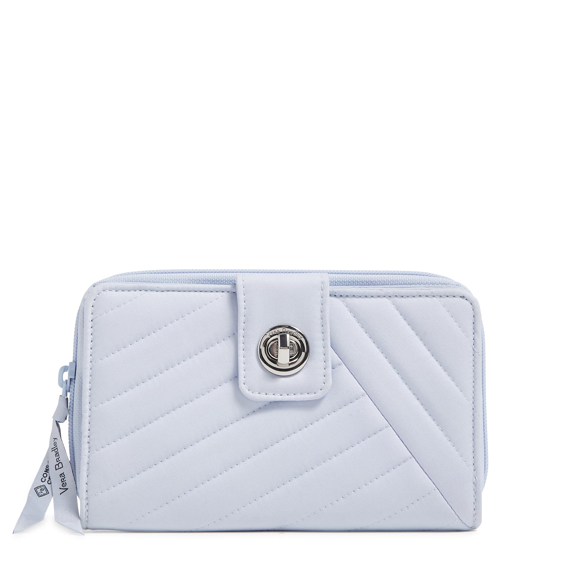 Vera BradleyWomen's Cotton Turnlock Wallet with RFID Protection