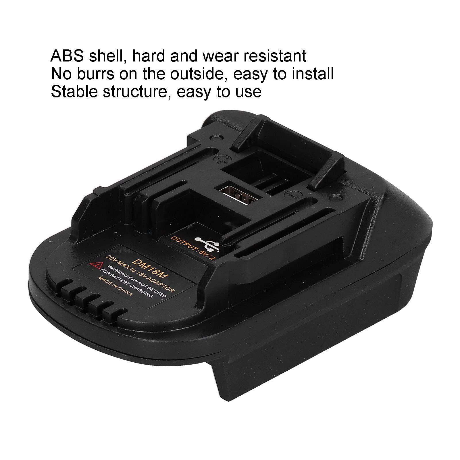 Adaptador de batería de litio con herramienta de conversión de interfaz USB