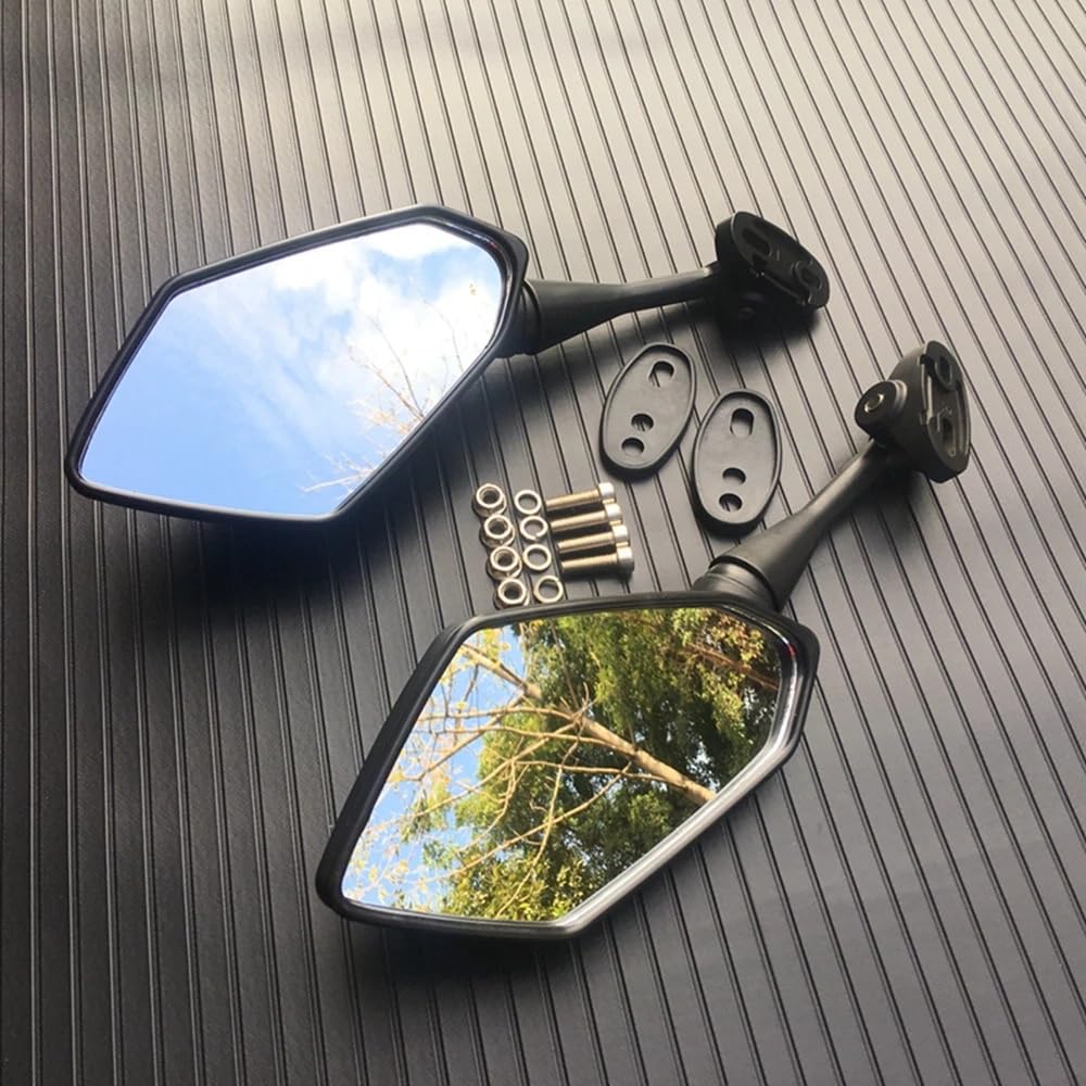 Moto Lusterko końcówkowe kierownicy Motocyklowa k Pasuje Do Yamaha YZF R1 R6 R25 R125 R3 R1S R1M FZ6R Lusterka Motocykl Skuter Lusterko Wsteczne