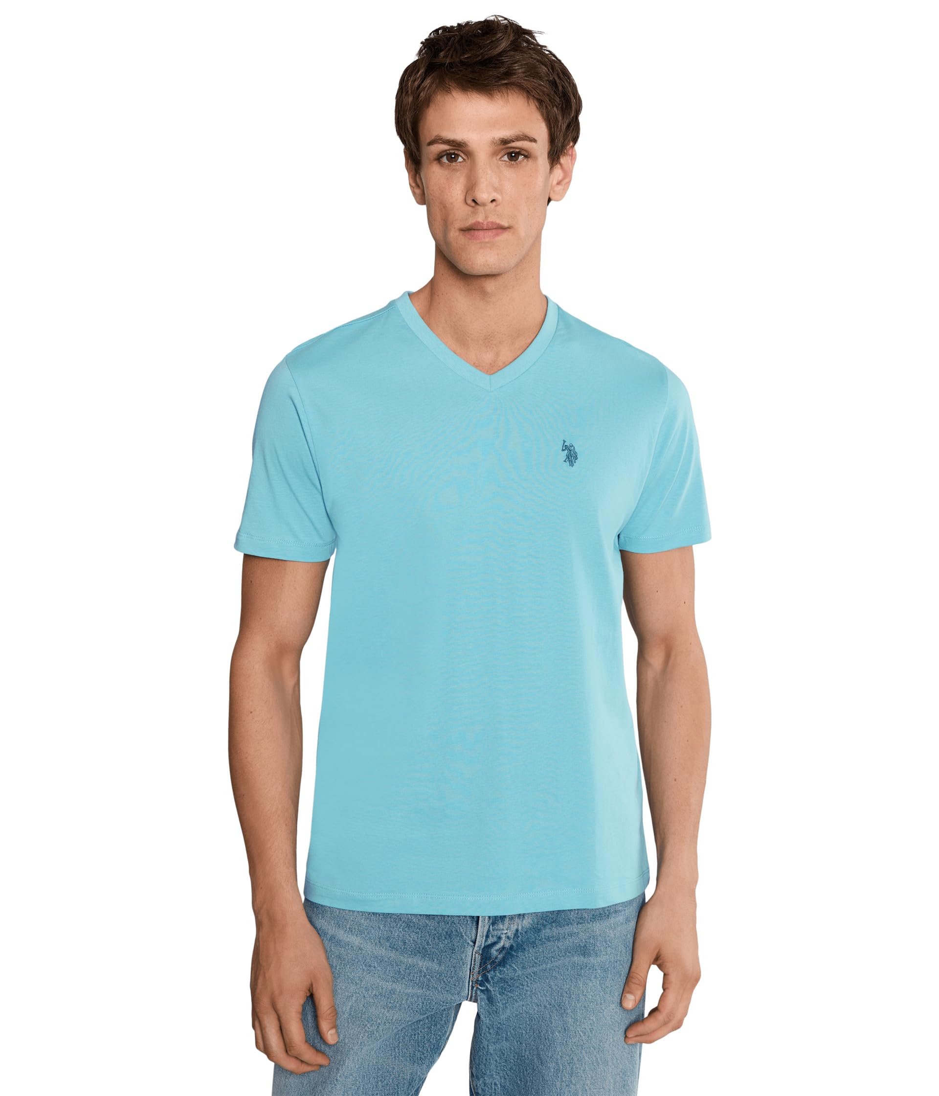 U.S. Polo Assn. Men's Solid V‑Neck T-Shirt