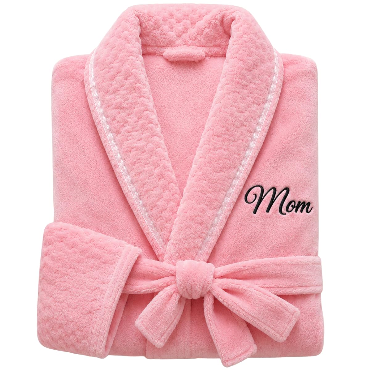 Lotus Linen Personalized Plush Robe for Women