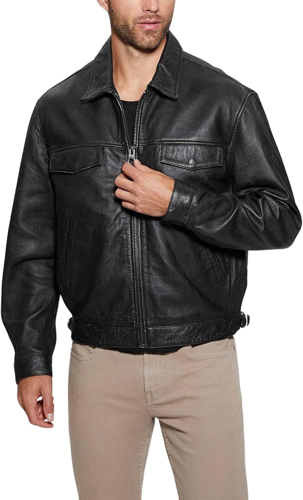 00s GUESS JEANS Leather Jacket レザージャケット 00s GUESS JEANS Leather Jacket レザージャケット Leather Jacket | GUESS