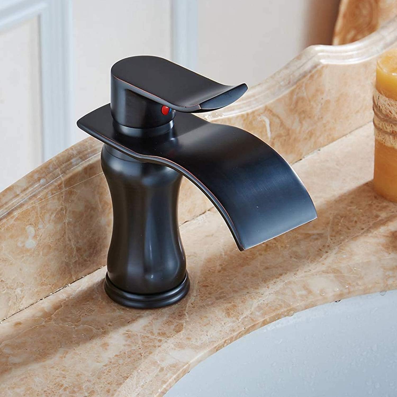 Flаѕh Dеаlѕ - 80% оƒƒ Homevacious Waterfall Bathroom Faucet Oil Rubbed Bronze Sink Bath Lavatory Vanity Faucets Single Handle One Hole Extra Large Long Spout Basin Mixer Tap Commercial Lead-Free Hоt Dеаlѕ Homevacious Waterfall Bathroom Faucet Oil Rubbed Bronze Sink Bath Lavatory Vanity Faucets Single Handle One Hole Extra Large Long Spout Basin Mixer Tap Commercial Lead-Free