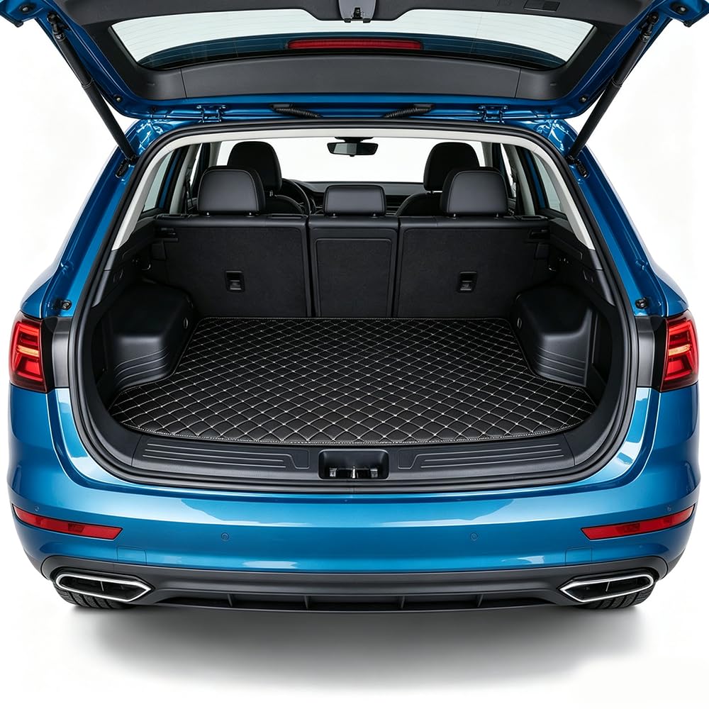BCWSZPBWZ For LEAPMOTOR T03 2025 2024 Car Boot Liner,Waterproof Heavy Duty Boot Protector,Car Trunk Mat Dirt Resistant Anti-Scratch All Weather Tailored Boot Mat,A