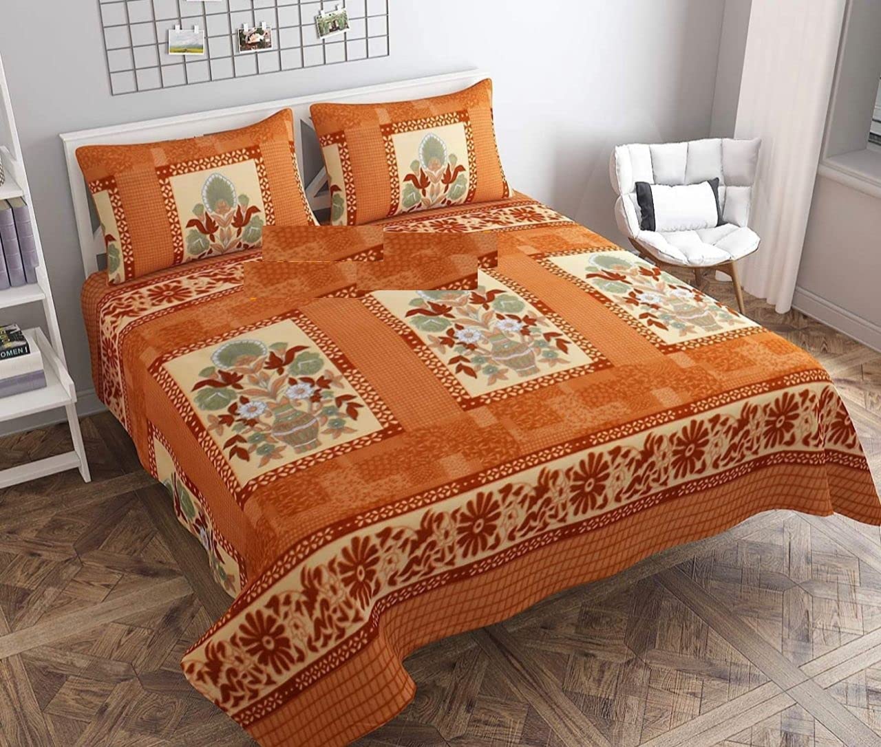 PROZONE Warm Polar Fleece Double Bedsheet for Winter,Woollen Bedsheet, Double Bedsheet with 2 Pillow Cover (King, Beige) (B0BSFPWMDC) Amazon Price History, Amazon Price Tracker