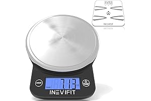 inevifit Smart Scale and Digital Kitchen Scale Bundle