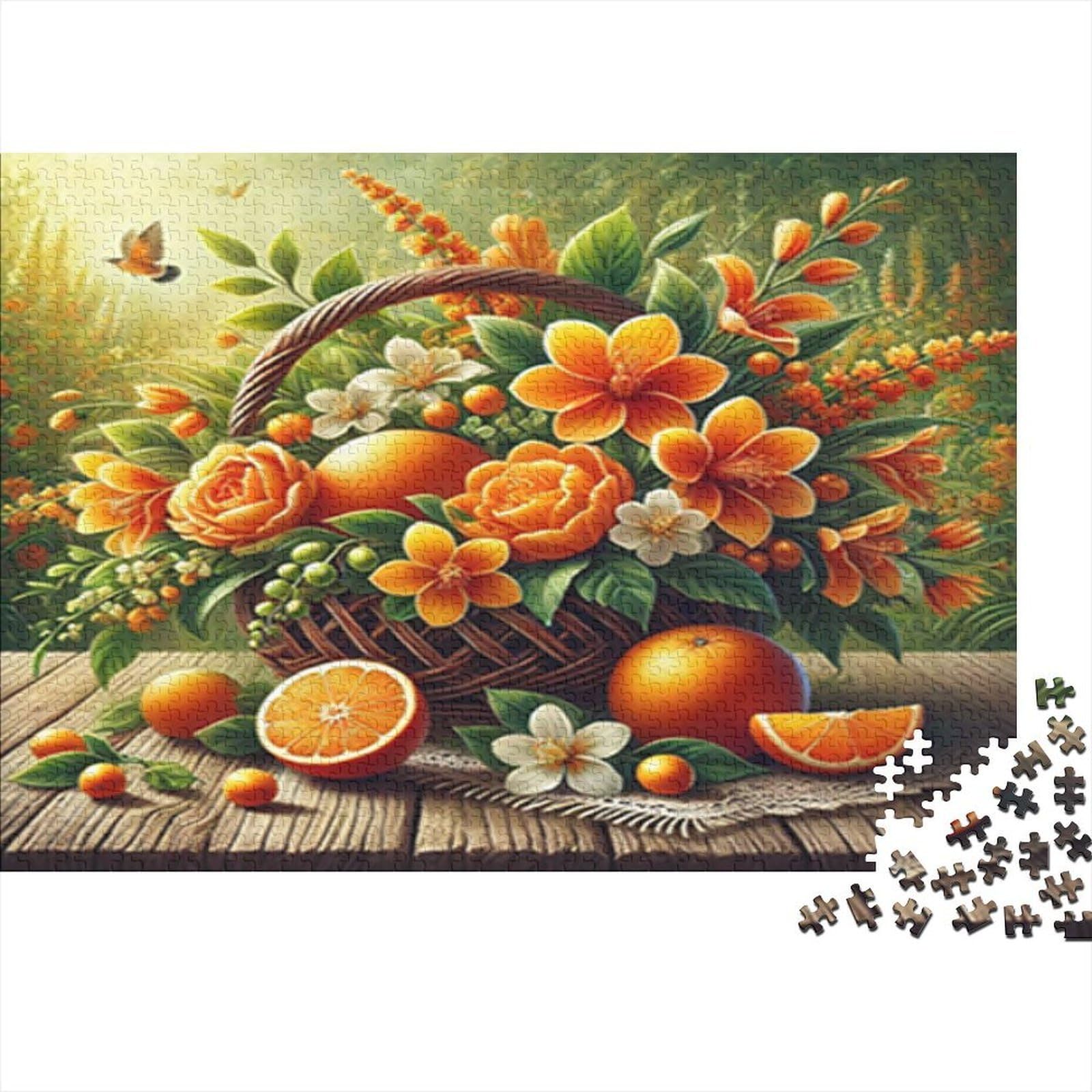 Rompecabezas de 1000 piezas de cartón para adultos principiantes de 70x50cm 8