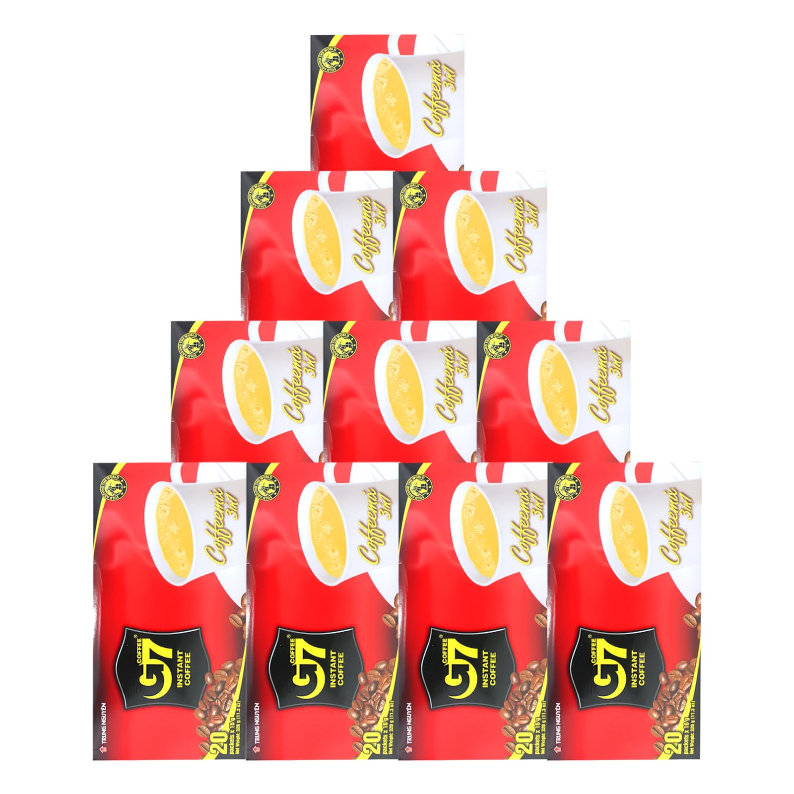 10er Pack (10x320g) Trung Nguyen G7 Kaffee 3in1