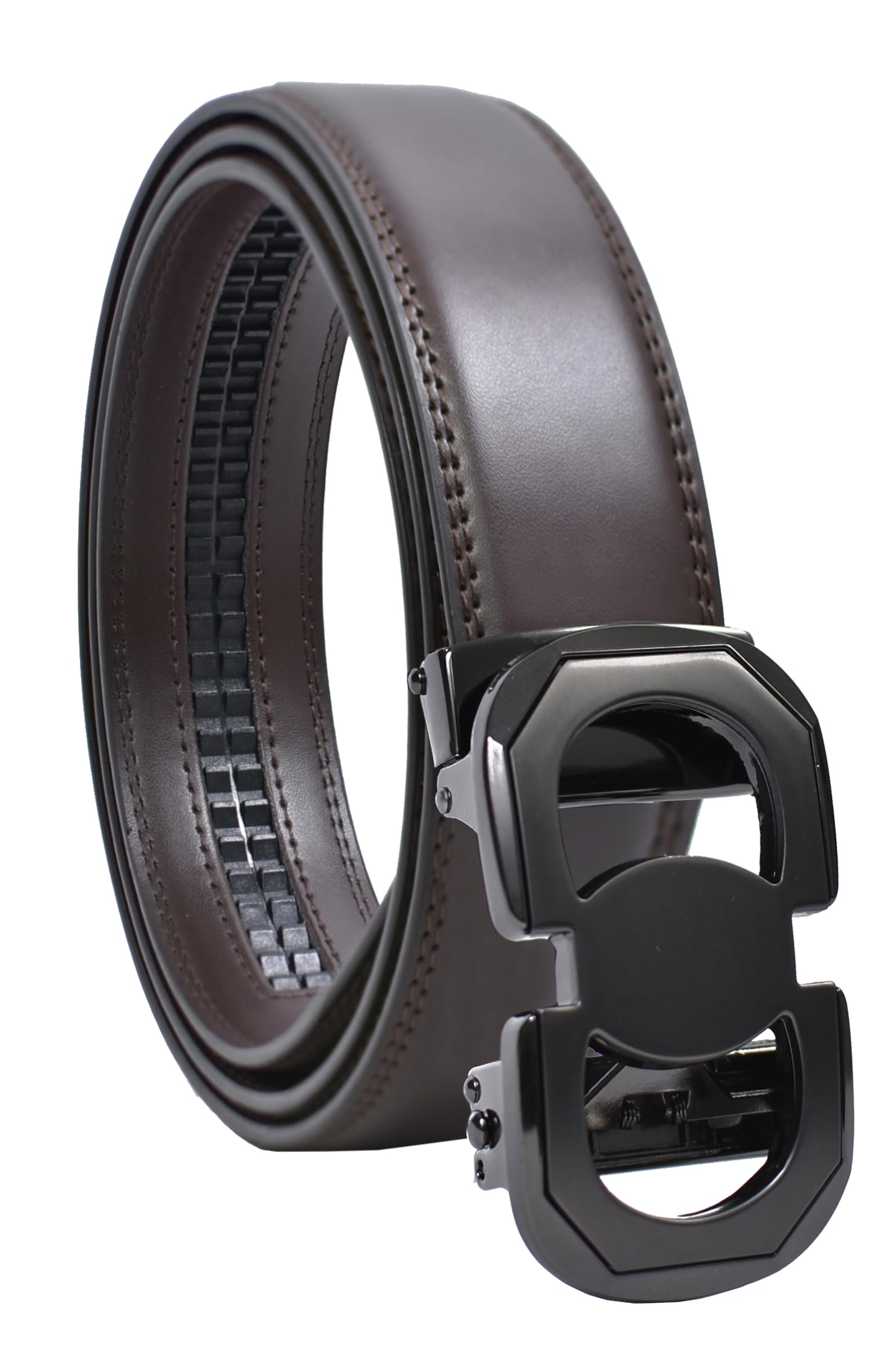 wildhorn Men's Genuine Leather Belt for Men| Premium Auto-Lock Buckle | Adjustable up to 48” | Formal & Casual Wear | Micro-Adjust Fit | Stylish Gift Box Included (DD - Free Size)-picture-14