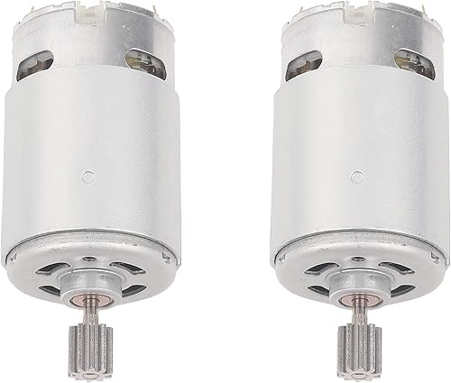 Miniatura 4 de 2 piezas 550 30000RPM 12 voltios motor eléctrico, alta velocidad RS550 12V motor caja de cambios accesorios para ruedas eléctricas niños montar en