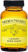 Nielsen-Massey Pure Lemon Paste for Baking and Cooking, 4 Ounce Jar