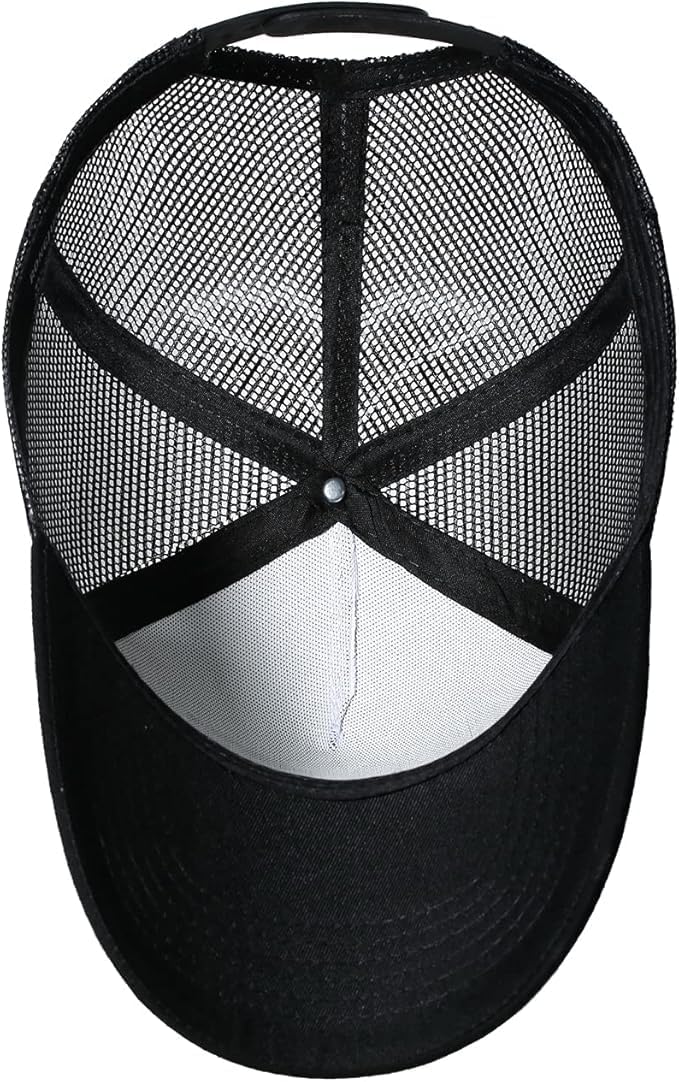 American Flag Hat | Snapback Adjustable Mesh Trucker Baseball Cap | Men Women Outdoor & Casual Wear - Image 7