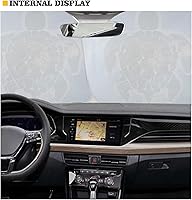 Vista 9 de Howilath Sombra de ojos de belleza, 2 unidades, parasol universal para parabrisas, accesorios para vehículos, cubierta anti-UV