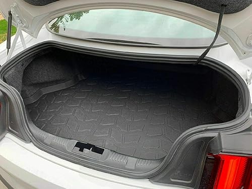 Miniatura 3 de EACCESSORIES EA Tapete de maletero para Ford Mustang Shelby GT350 GT350R 2015-2023 Tapetes resistentes a la intemperie para maletero de